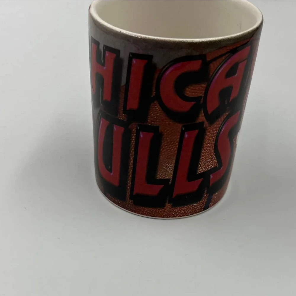 Vintage Chicago Bulls‎ Ceramic Coffee Cup Mug NBA 90's National Basketball